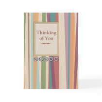 Stripes and Rivets Thinking of You cards by EHPlesser Stripes and Rivets Thinking of You cards