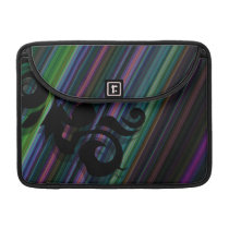 Stripes and Swirls Macbook Pro Sleeve macbook sleeves