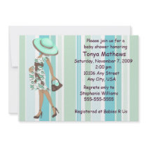 Stripes Baby Shower Invitation (AA)