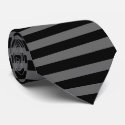 stripes : black & grey : ties by traumaTIES stripes : black & grey : ties