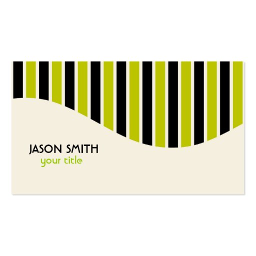 Stripes Business Card (front side)