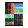 Stripes Collage.jsj Range Post Cards