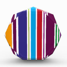 Stripes colorful award