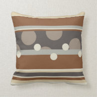 Stripes & Dots Pillow Design