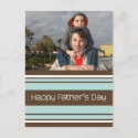 Stripes Father&#39;s Day - Customized Postcards