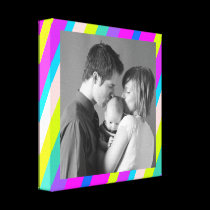 Stripes Frame- CUSTOMIZE!! canvas prints