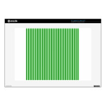 Stripes - Green 1 - Offwhitegreen and Green Laptop Decals