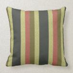 Stripes in Green pillows