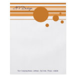 Stripes In Orange Flyer