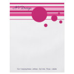 Stripes In Pink Flyer
