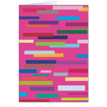 Stripes of Colour Card