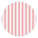 Stripes Pink & White stickers by Simple_Friday Stripes Pink & White stickers
