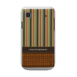 Stripes & Plaid Custom Samsung Galaxy Case