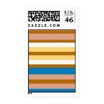 stripes postage stamps