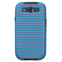 Stripes Purple Samsung Galaxy S3 Case