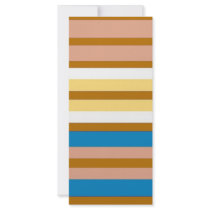Stripes rack cards