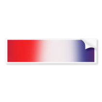 Stripes! Red, White, and Blue Bumper Sticker
