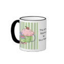 Stripes Tea party - Customized mugs by avcreativedesign Stripes Tea party - Customized mugs