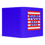 Stripes Vote 2012 binders