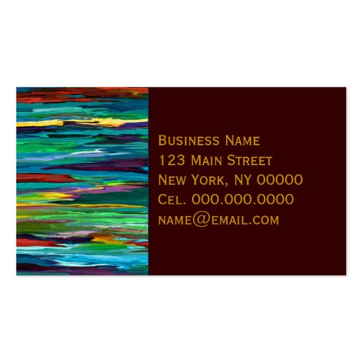 Stripesa ~ Business Card (back side)