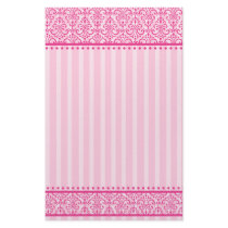 Stripey and lacey stationery