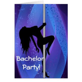 Stripper Girl - A Bachelor Party! Purple card