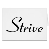 Strive Greeting Cards