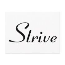 Strive Postcard
