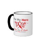 Stroke Awareness For My Hero Hope Love FaithTribal mugs