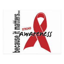 Stroke Awareness Postcard