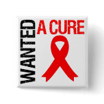 Stroke Awareness Wanted A Cure Pinback Button