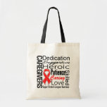 Stroke Caregivers Collage Canvas Bag