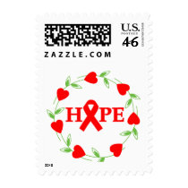 Stroke Disease Hearts of Hope Stamp