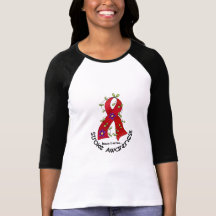 Stroke FLOWER RIBBON 1 Tee Shirts