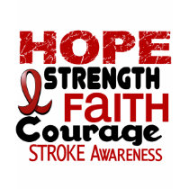 Stroke HOPE 3 t-shirts by awarenessgifts Stroke HOPE 3 t-shirts