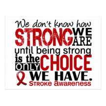 Stroke How Strong We Are Post Cards