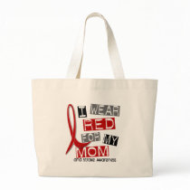 Stroke I WEAR RED FOR MY MOM 37 Bag