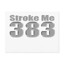 Stroke me 383 post card