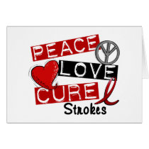Stroke PEACE LOVE CURE 1 cards