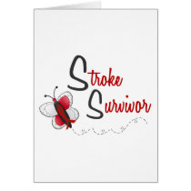 Stroke Survivor BUTTERFLY SERIES 2 Greeting Card