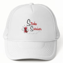 Stroke Survivor BUTTERFLY SERIES 2 Trucker Hat