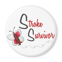 Stroke Survivor BUTTERFLY SERIES 2 Magnet