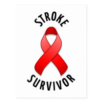 Stroke Survivor Postcard postcards