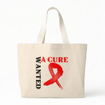 Stroke WANTED A CURE Canvas Bags