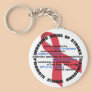 Stroke Warning Signs Keychain