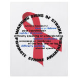 Stroke Warning Signs &amp; Symptoms Flyer
