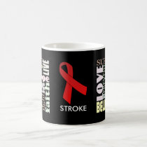 Stroke Word Collage Inspirational Mug mugs