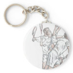 Strokes Of Genius Keychain