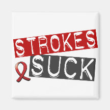 Strokes Suck Fridge Magnets