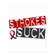 Strokes Suck Postcard
